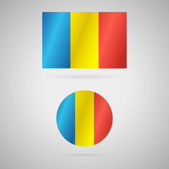Fototapeta premium Flag of Romania