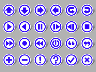Control Panel Color Icon Label