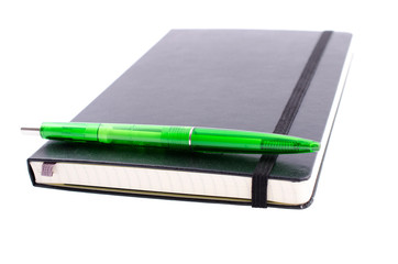 Notebook with pen