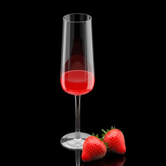 Juice Strawberry.