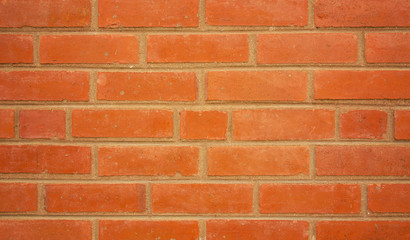 Red brick wall background