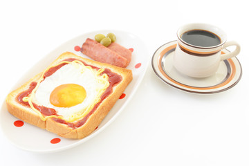 美味しそうな朝食