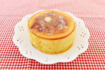 美味しそうなホットケーキ