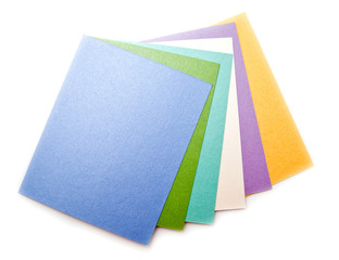 coloured paper