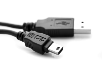 black cable