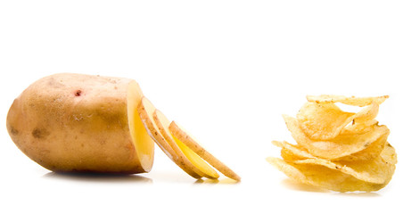 potato and chips