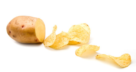 potato and chips