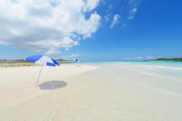 美しい海と夏空