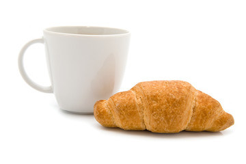 coffee and croissants