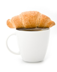 coffee and croissants