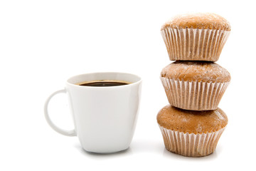 cake and coffee