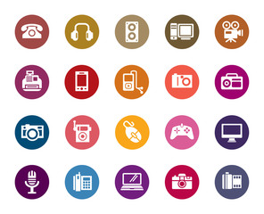 Digital Products Color Icons