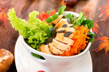 Knackiger Herbstsalat