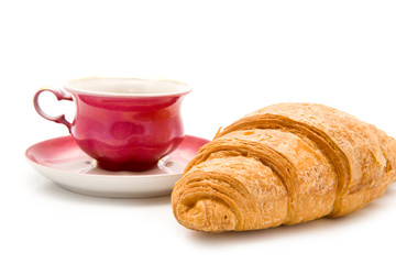coffee and croissants
