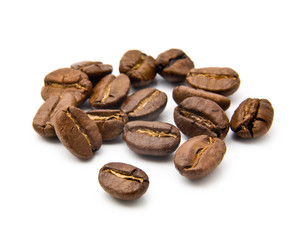 grains of coffee