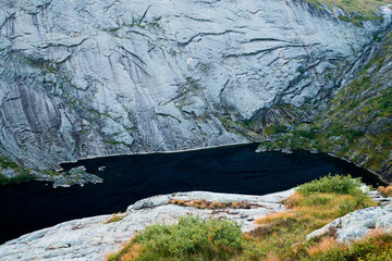 Fototapeta na wymiar Landschaft auf den Lofoten