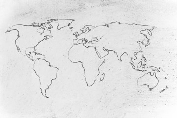 world map design: go global