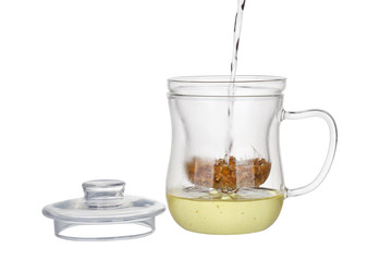 Preparation of the chamomile tea