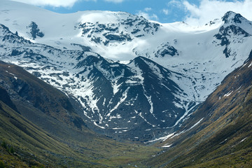 Summer Alps mountain