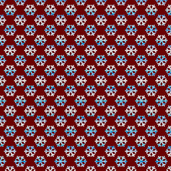 Hintergrund mit Schneeflocken