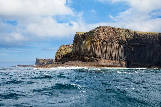 Isle Of Staffa From The Sea