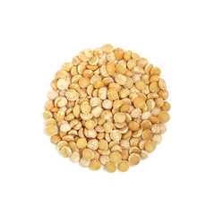 Perfect peas in the form of a circle.