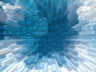 Obraz premium Abstract background technology