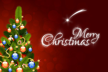 Merry Christmas Greeting Card
