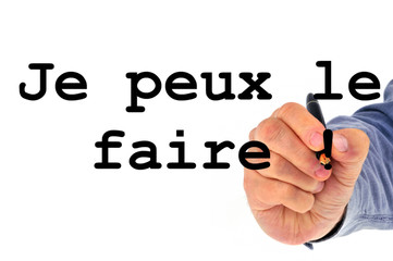 Je peux le faire