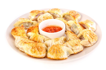 Obraz na płótnie Canvas Fried dumplings