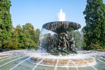 Fountain in Dresden