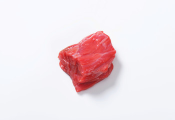Raw beef meat