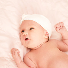 Adorable baby newborn