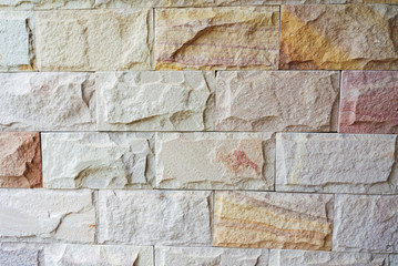 Seamless texture of medieval wall .