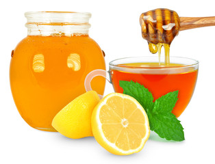 lemon tea with honey
