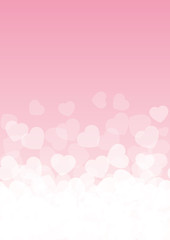 Background rosa e cuori - 72420903