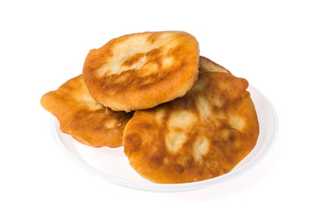Pirojki. Traditional delicious Russian patty