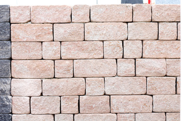 Stone wall background.