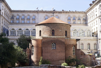 St. George church in Sofia - obrazy, fototapety, plakaty