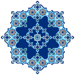 circular islamic background