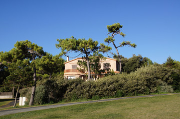 Maison vue sur l'Océan Atlantique