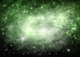 Obraz premium galaxy in a free space