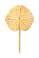 Bamboo handheld fan