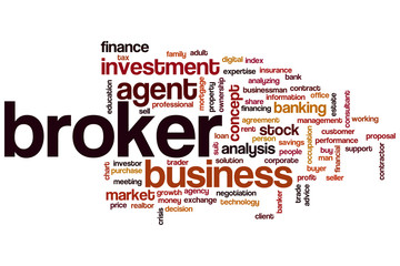 Broker word cloud