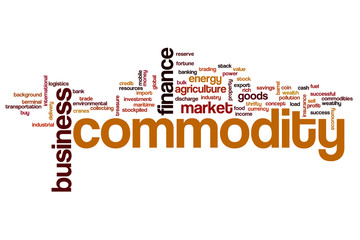 Commodity word cloud