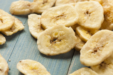 Homemade Dehydrated Banana Chips
