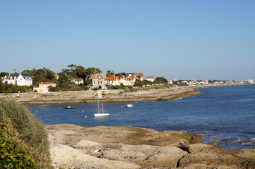 côte de Saint-Palais-sur-Mer depuis le sentier des douaniers