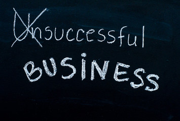 Successful business concept