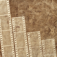 Obraz premium grunge background with film stripe