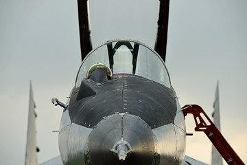 Fighter aircraft - obrazy, fototapety, plakaty